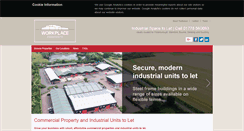 Desktop Screenshot of industrial-space-to-let.co.uk