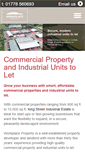 Mobile Screenshot of industrial-space-to-let.co.uk